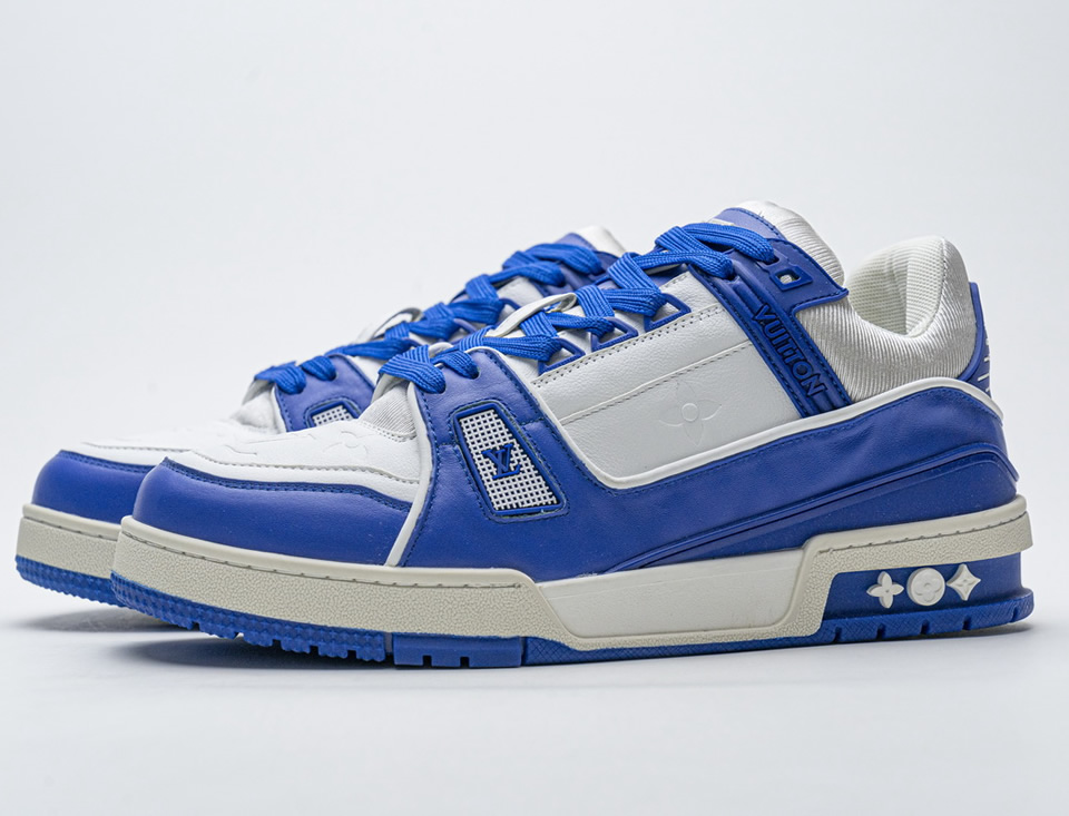 Louis Vuitton 20ss Trainer Blue Casual Shoes 5 - kickbulk.co