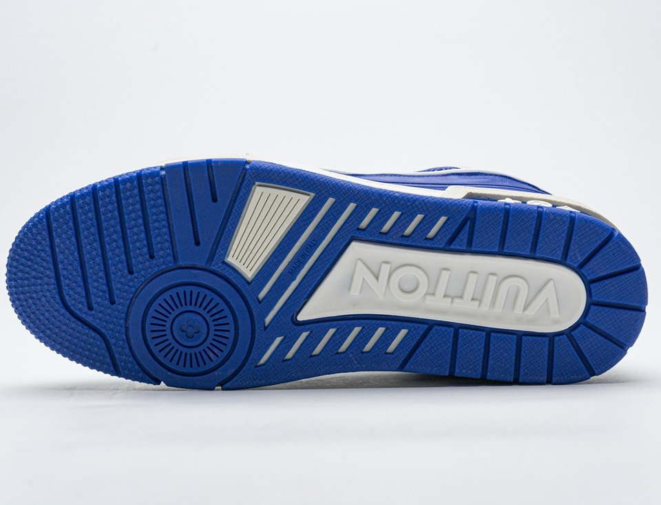 Louis Vuitton 20ss Trainer Blue Casual Shoes 9 - kickbulk.co