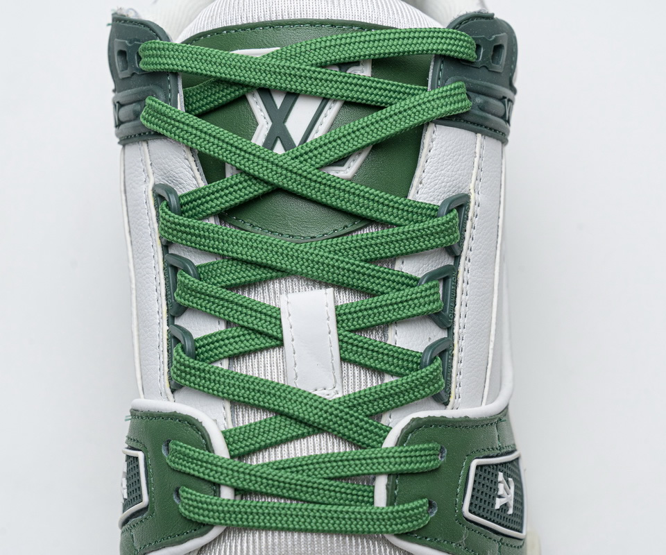 Louis Vuitton 20ss Trainer Green Casual Shoes 11 - kickbulk.co