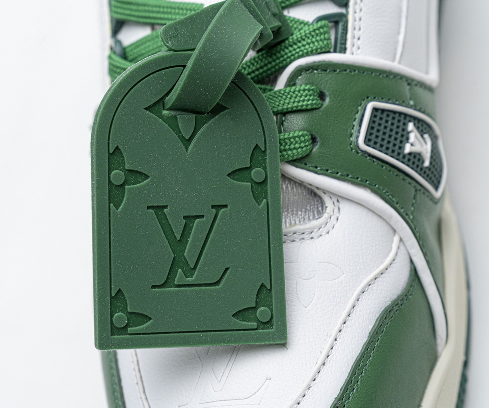 Louis Vuitton 20ss Trainer Green Casual Shoes 17 - kickbulk.co