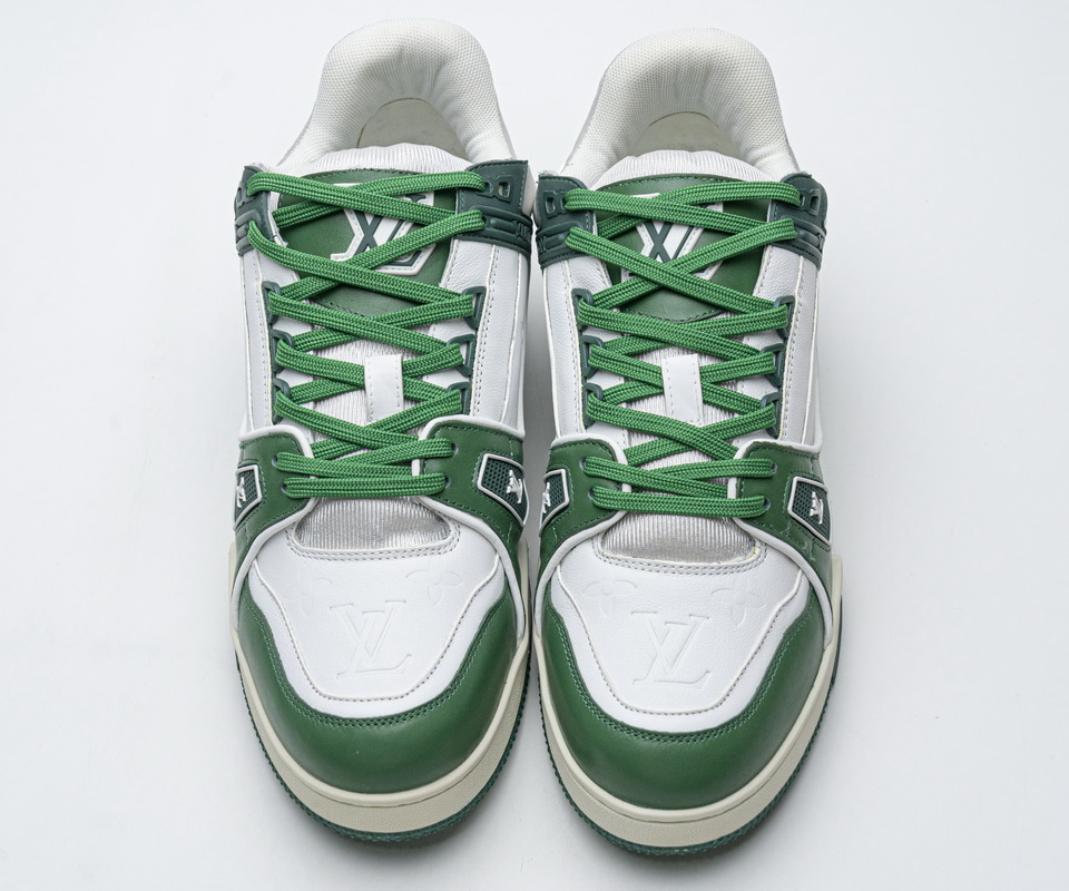 Louis Vuitton 20ss Trainer Green Casual Shoes 2 - kickbulk.co