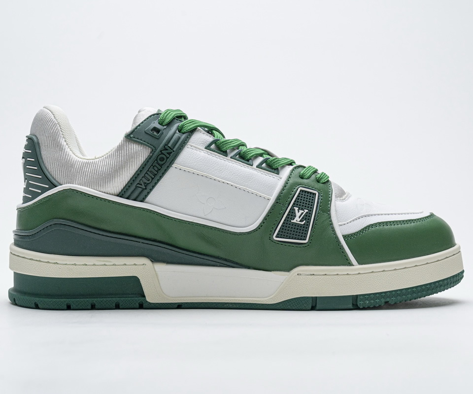 Louis Vuitton 20ss Trainer Green Casual Shoes 8 - kickbulk.co