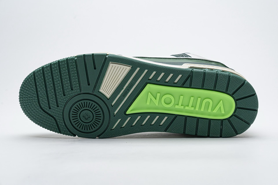 Louis Vuitton 20ss Trainer Green Casual Shoes 9 - kickbulk.co