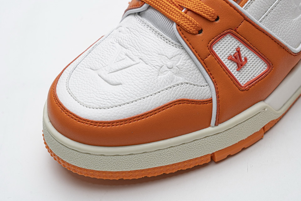 Louis Vuitton 20ss Trainer Orange Casual Shoes 18 - kickbulk.co