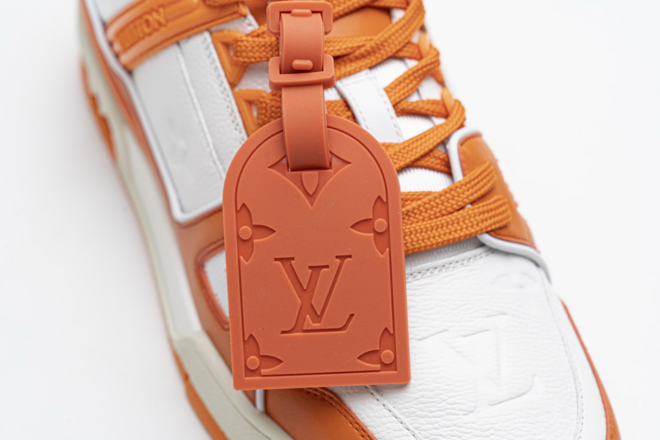 Louis Vuitton 20ss Trainer Orange Casual Shoes 22 - kickbulk.co