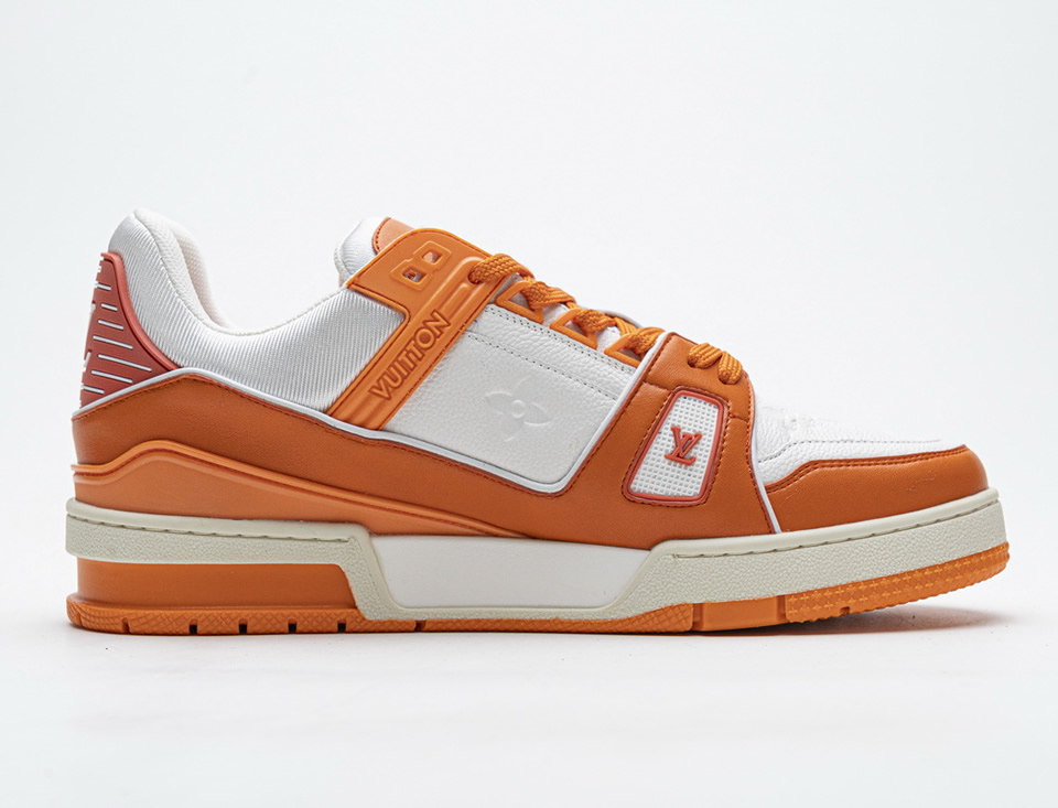 Louis Vuitton 20ss Trainer Orange Casual Shoes 9 - kickbulk.co