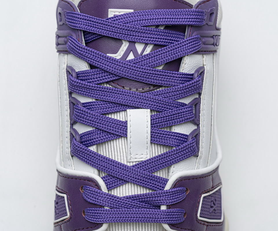 LV Trainer Sneaker Purple 1A8138