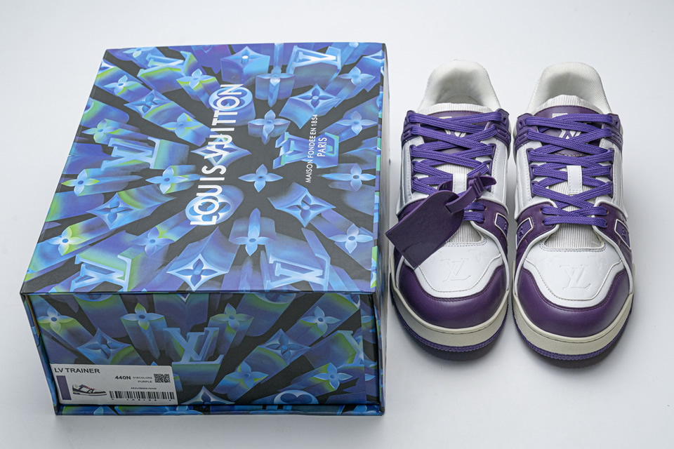 Louis Vuitton 20ss Trainer Purple Casual Shoes 4 - kickbulk.co