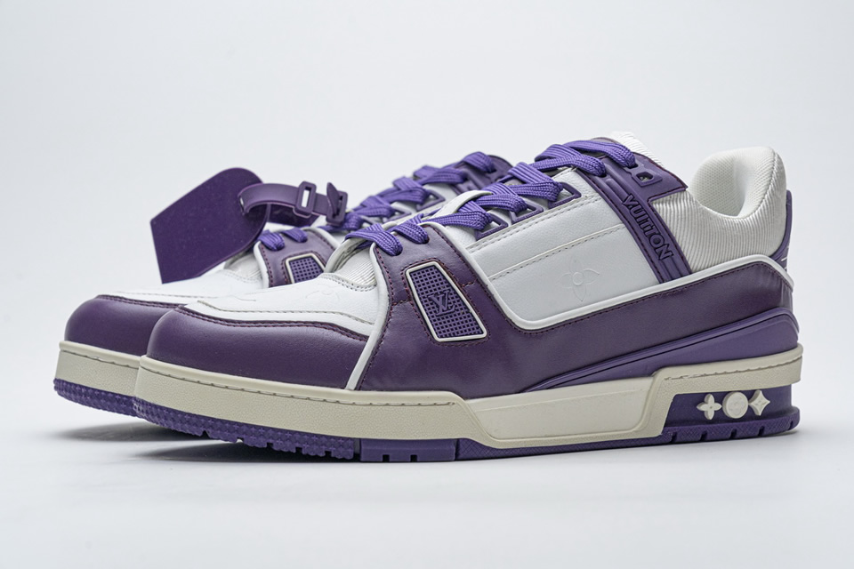 Louis Vuitton 20ss Trainer Purple Casual Shoes 5 - kickbulk.co