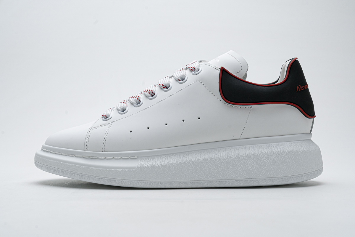 Alexander Mcqueen Sneaker White Black Red 10 - kickbulk.co