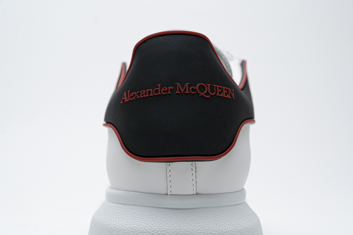 Alexander Mcqueen Sneaker White Black Red 17 - kickbulk.co