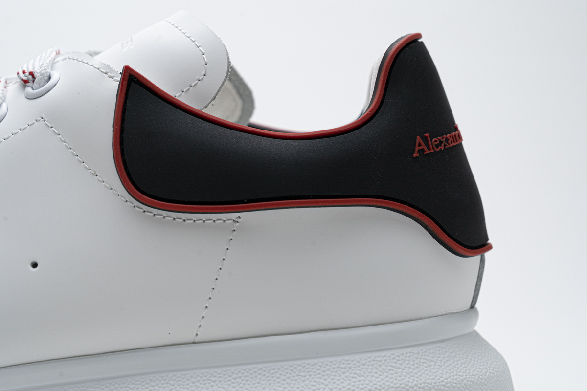 Alexander Mcqueen Sneaker White Black Red 19 - kickbulk.co