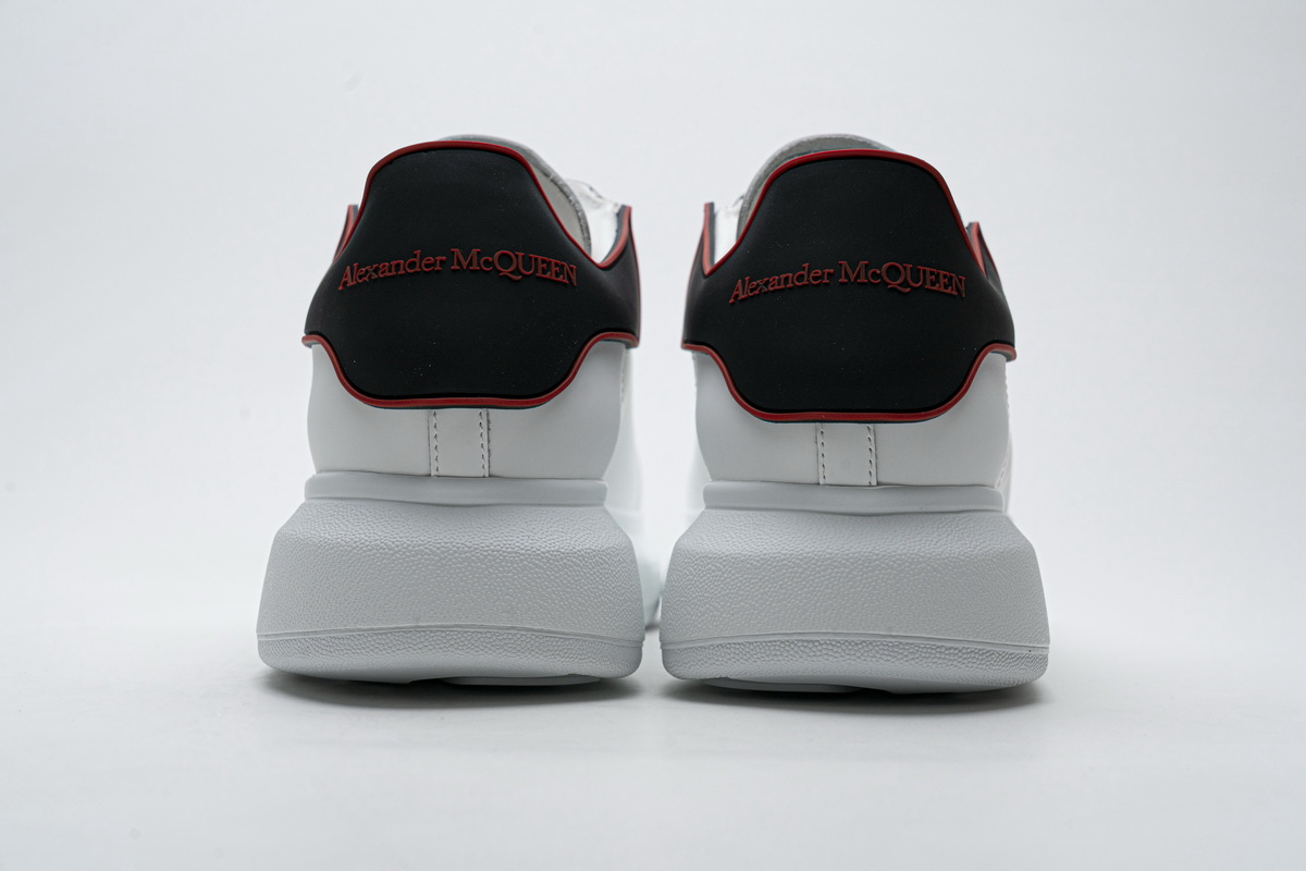Alexander Mcqueen Sneaker White Black Red 7 - kickbulk.co