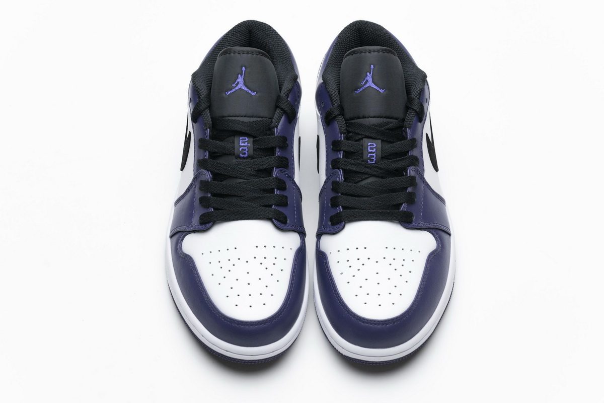 Nike Air Jordan 1 Low Court Purple 553558 500 12