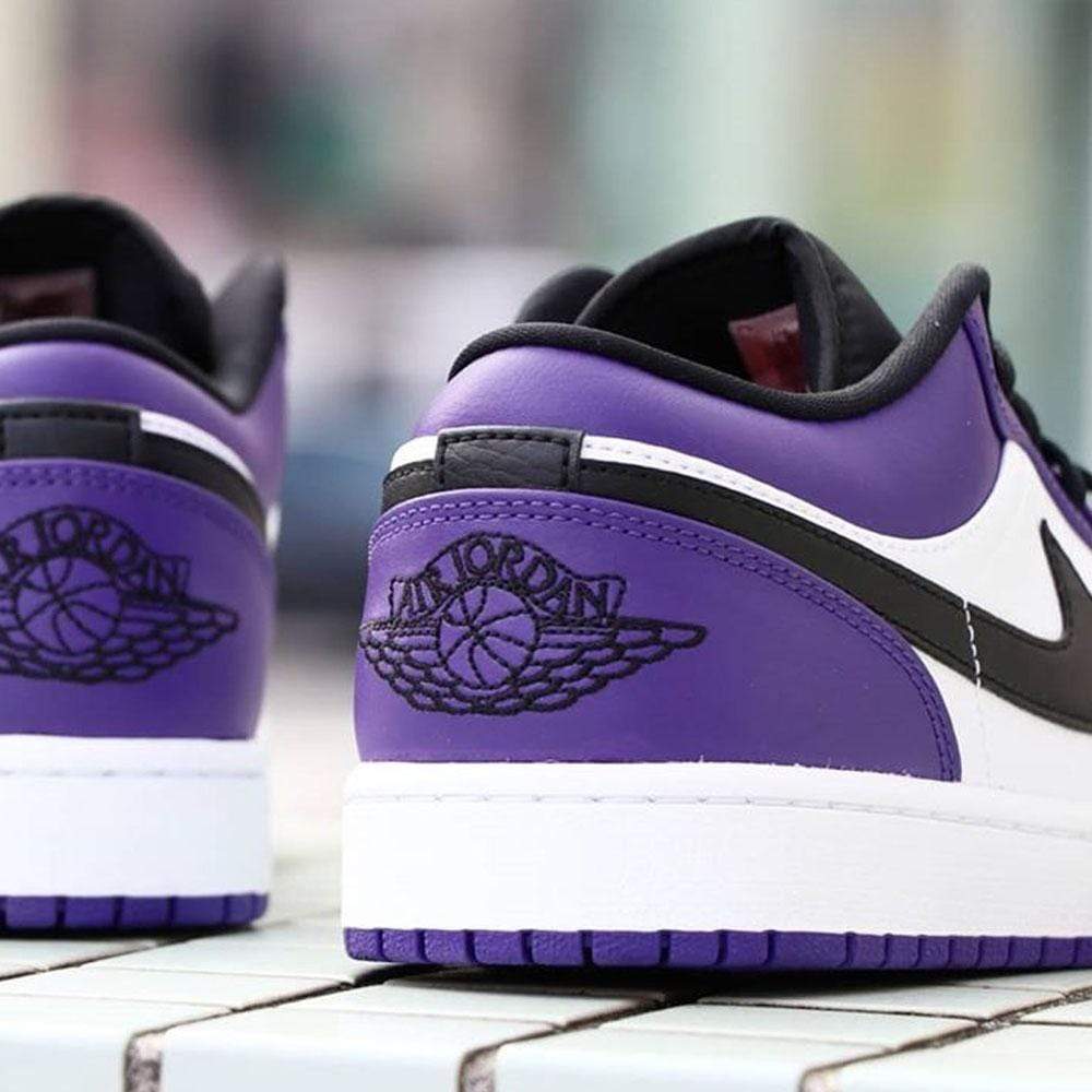 Nike Air Jordan 1 Low Court Purple 553558 500 4 - kickbulk.co