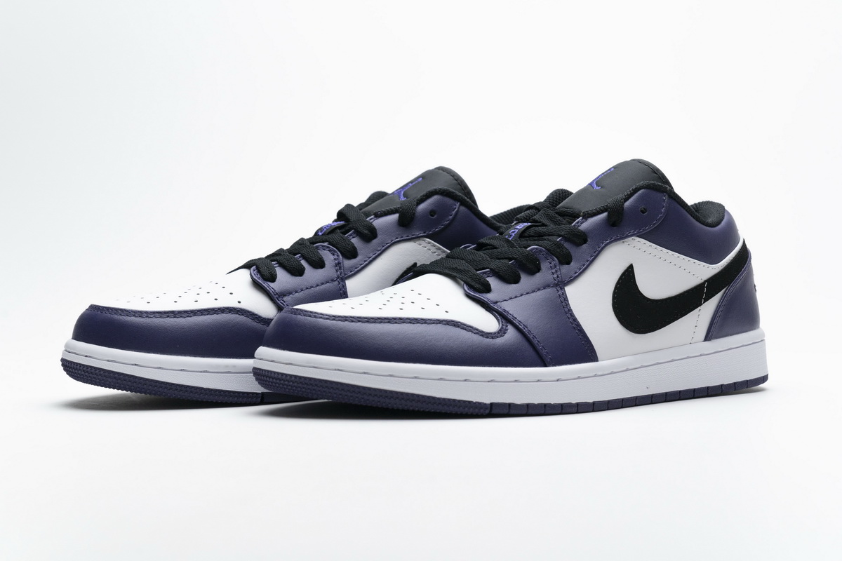 Nike Air Jordan 1 Low Court Purple 553558 500 8