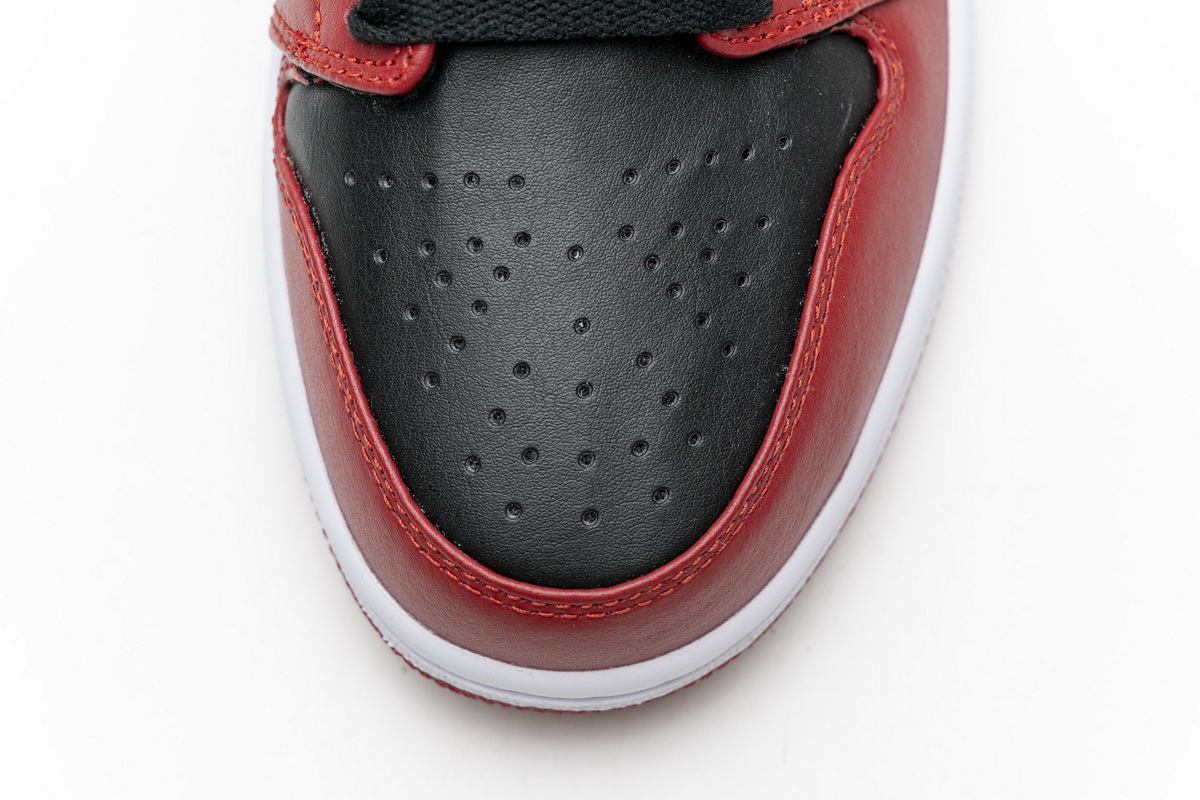 Nike Air Jordan 1 Gs Low Reverse Bred 553558 606 19 - kickbulk.co