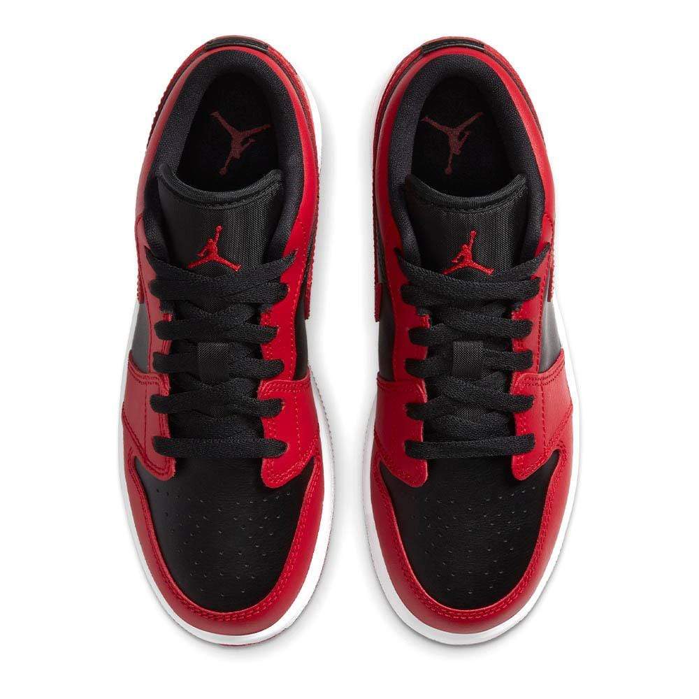 Nike Air Jordan 1 Gs Low Reverse Bred 553558 606 3 - kickbulk.co