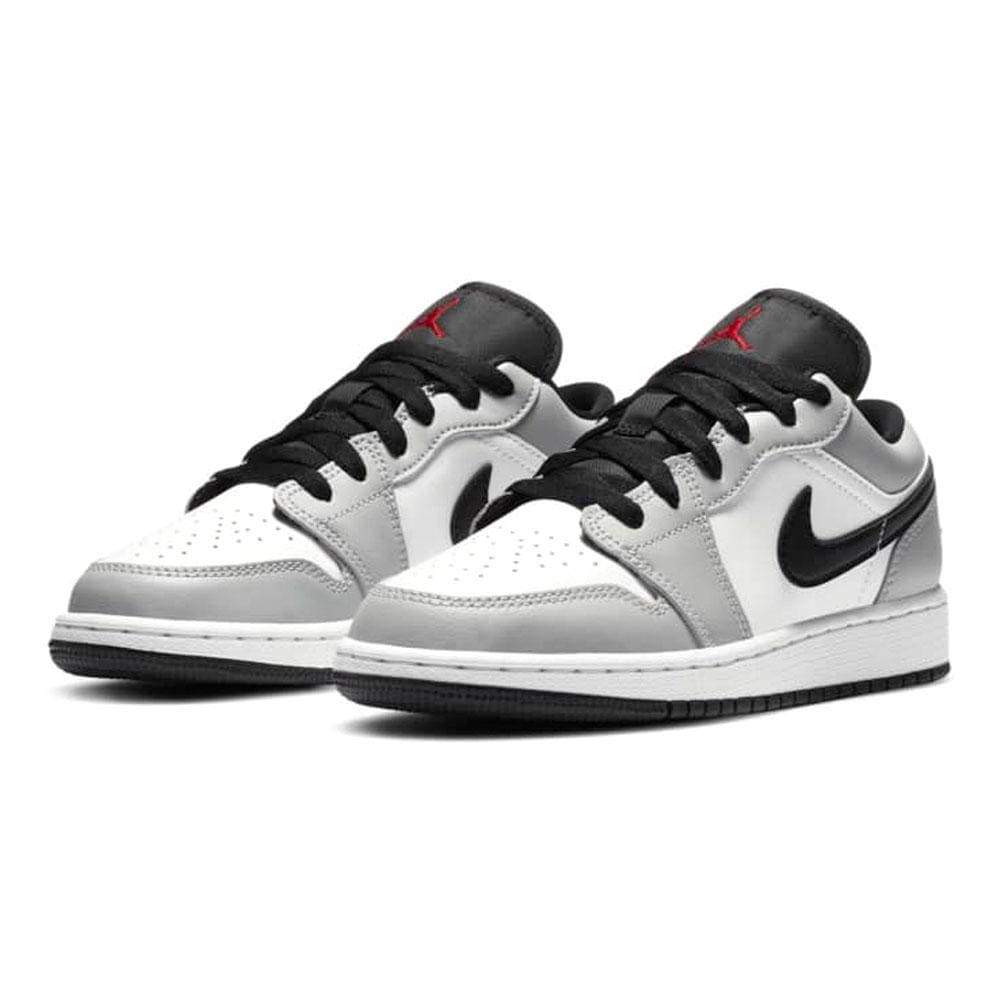 Nike Air Jordan 1 Low Gs Light Smoke Grey 553560 030 2 - kickbulk.co