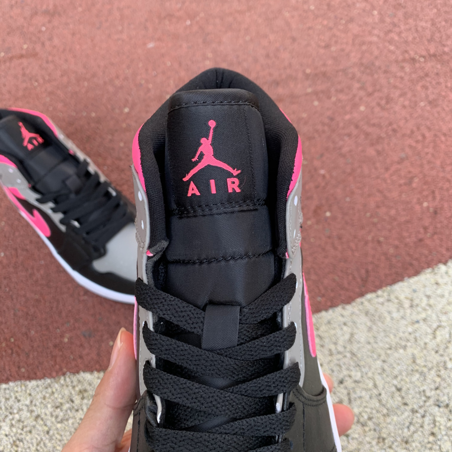 Nike Air Jordan 1 Mid Pink Shadow 554724 059 13 - kickbulk.co
