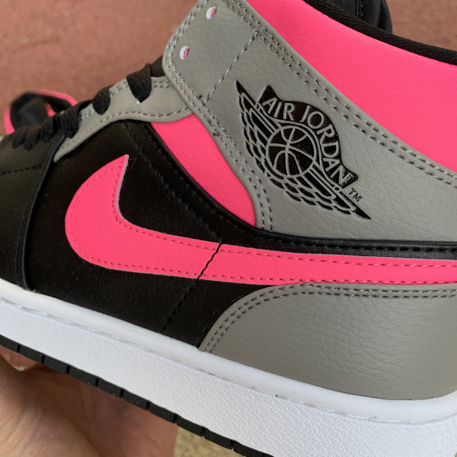 Nike Air Jordan 1 Mid Pink Shadow 554724 059 14 - kickbulk.co