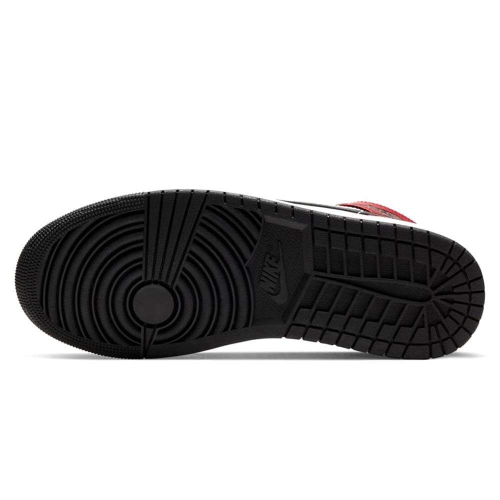 Nike Air Jordan 1 Mid Chicago Black Toe 554724 069 5 - kickbulk.co