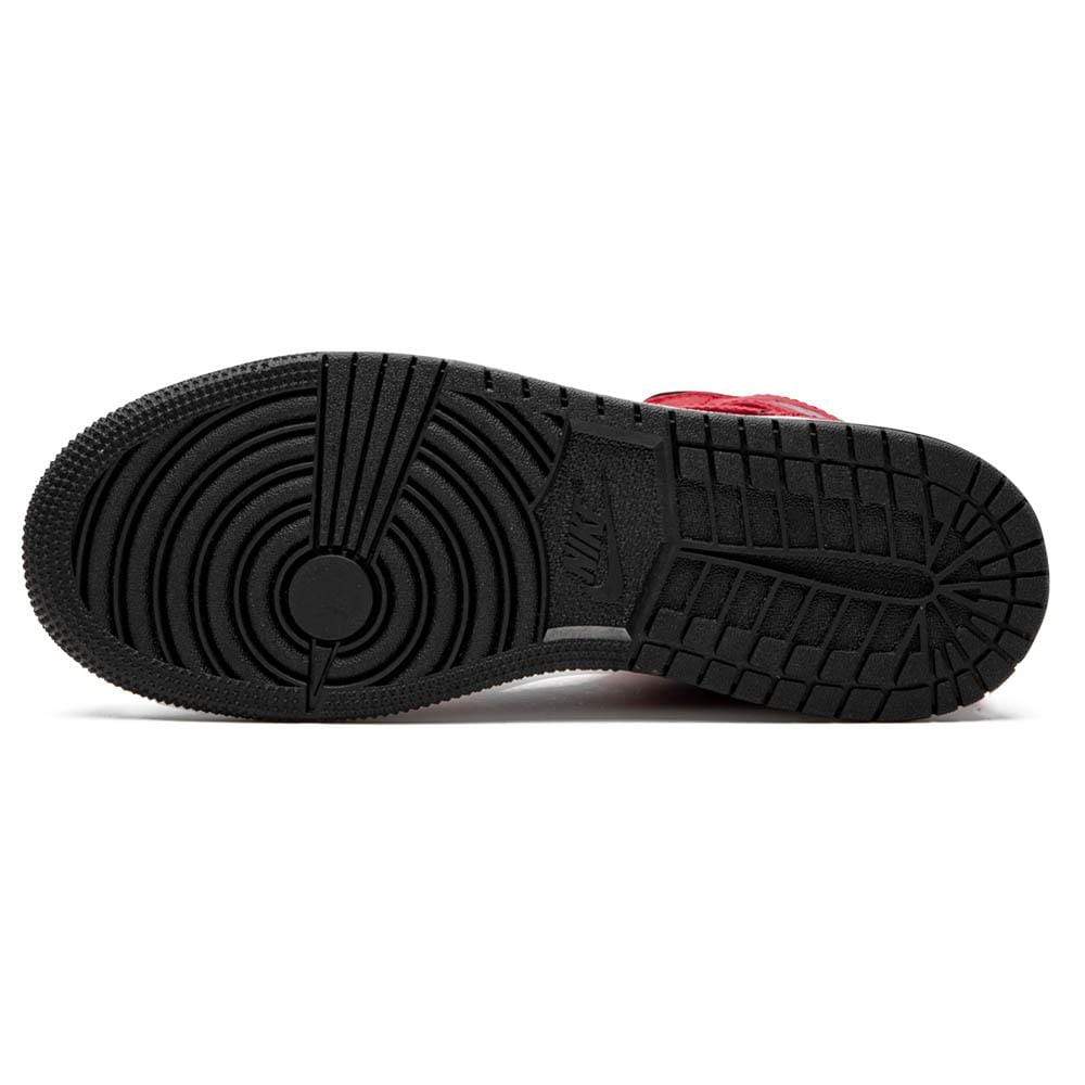 Nike Air Jordan 1 Mid Gs Black Gym Red 554725 054 3 - kickbulk.co