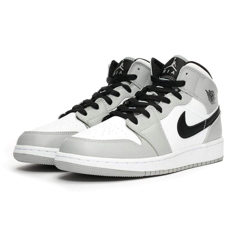 Nike Air Jordan 1 Mid Gs Light Smoke Grey 554725 092 2 - kickbulk.co