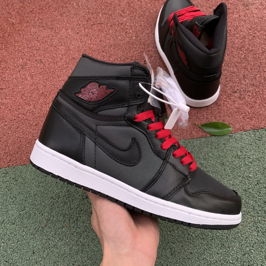 Nike Air Jordan 1 Retro High Og Black Gym Red 555088 060 9 - kickbulk.co