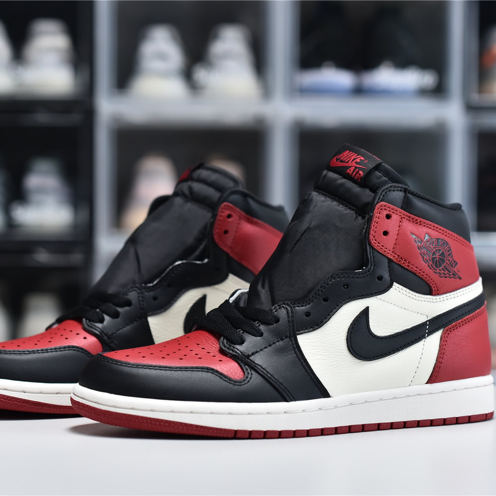 Nike Air Jordan 1 Retro High Og Red Black White Men Sneakers 555088 610 2 - kickbulk.co