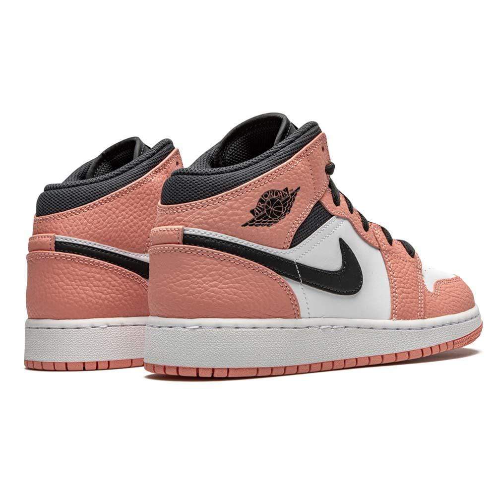 Nike Air Jordan 1 Mid Gs Pink Quartz 555112 603 3 - kickbulk.co