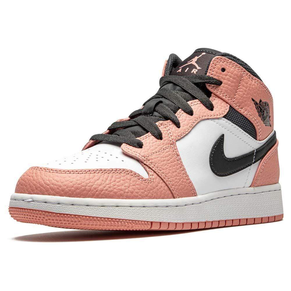 Nike Air Jordan 1 Mid Gs Pink Quartz 555112 603 4 - kickbulk.co