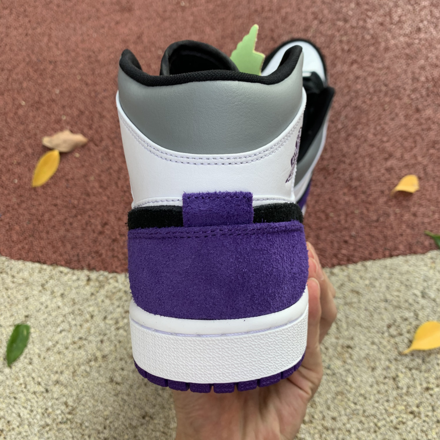 Nike Air Jordan 1 Mid Se Varsity Purple 852542 105 12 - kickbulk.co