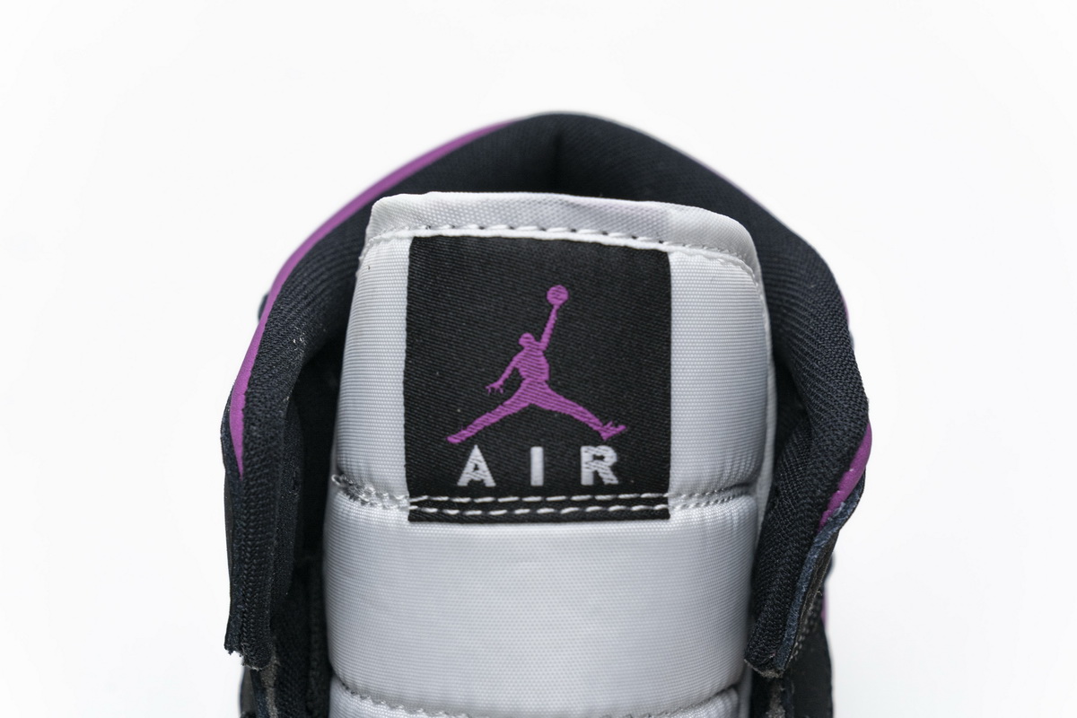 Nike Air Jordan 1 Wmns Mid Black Cactus Flower Bq6472 005 22 - kickbulk.co