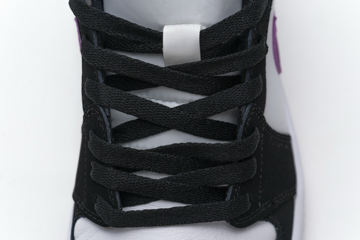 Nike Air Jordan 1 Wmns Mid Black Cactus Flower Bq6472 005 24 - kickbulk.co