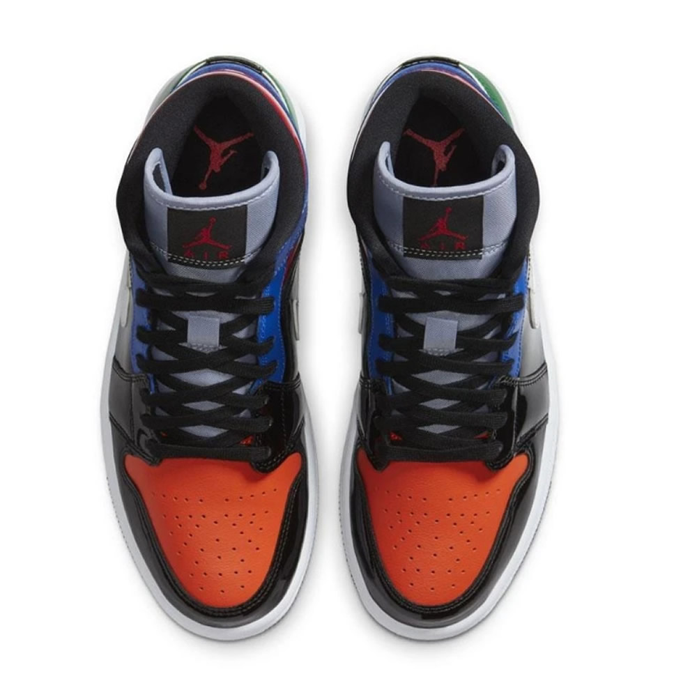 Nike Air Jordan 1 Wmns Mid Se Multi Patent Cv5276 001 3 - kickbulk.co