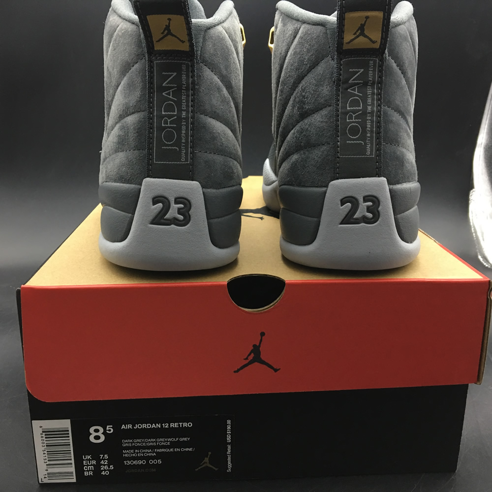 Nike Air Jordan 12 Dark Grey 130690 005 15 - kickbulk.co