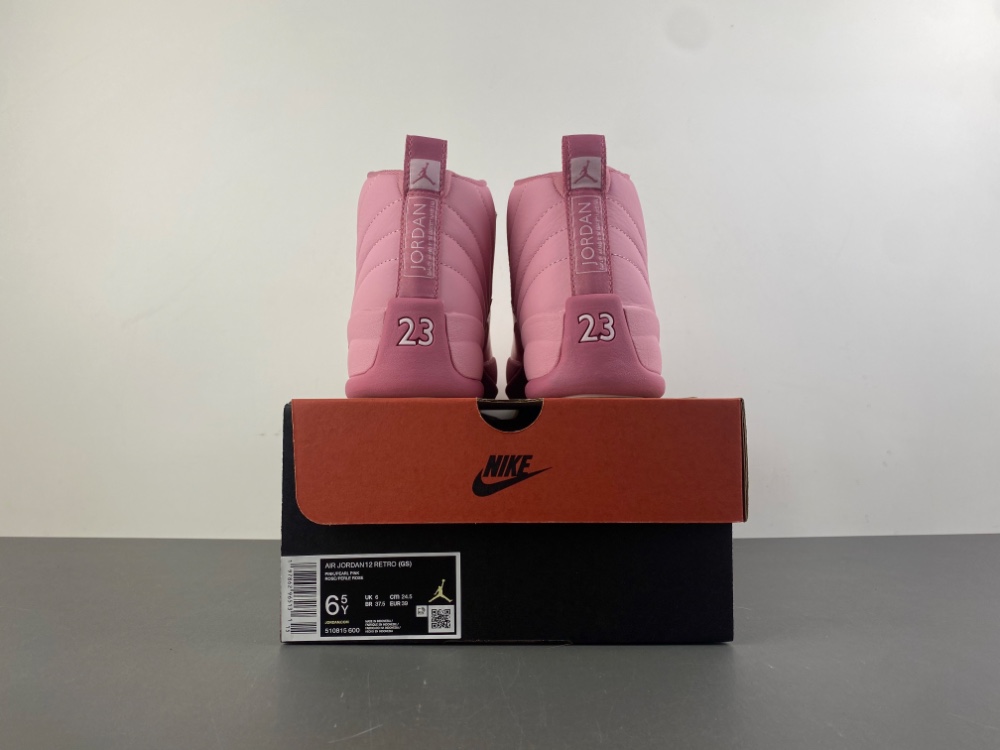 Air Jordan 12 Retro Gs Pearl Pink 510815 600 12 - kickbulk.co Air Jordan 12 Retro Gs Pearl Pink 510815 600 12 - kickbulk.co