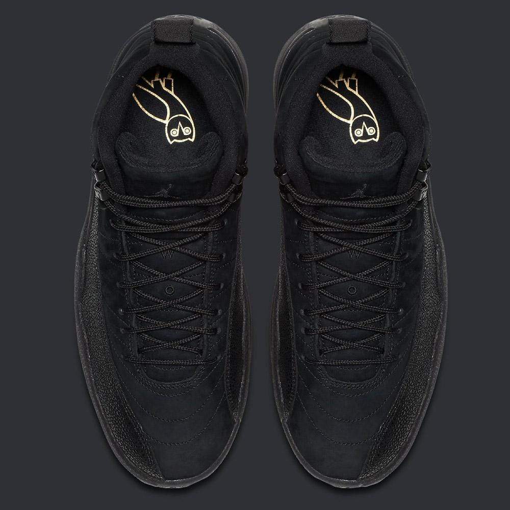 Nike Air Jordan 12 Retro Ovo Black Metallic Gold 873864 032 7 - kickbulk.co