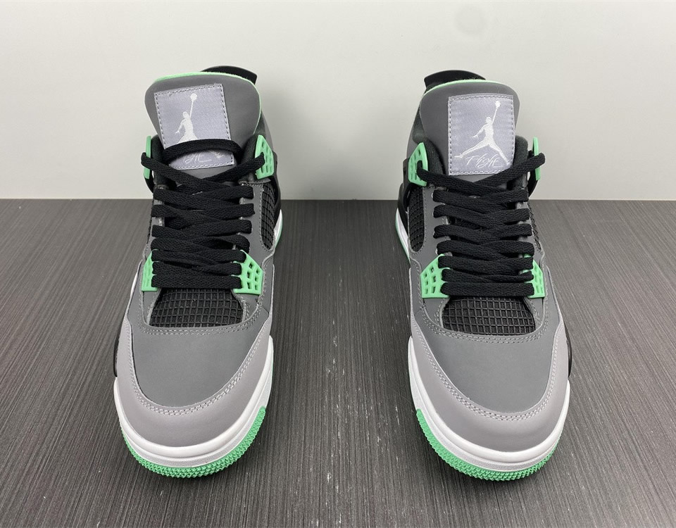 Air Jordan 4 Retro Green Glow 308497 033 8 - kickbulk.co