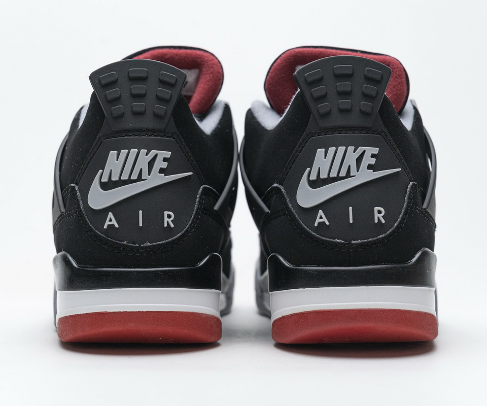 Nike Air Jordan 4 Retro Bred 308497 060 4 - kickbulk.co