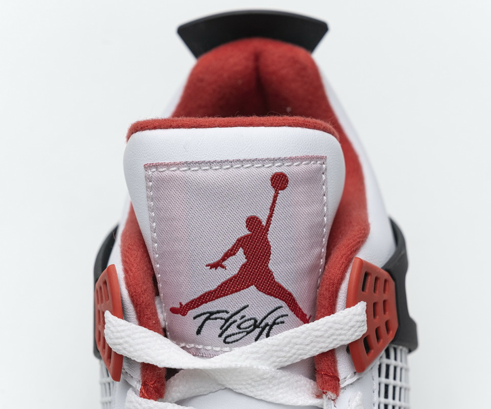 Nike Air Jordan 4 Retro Fire Red 308497 110 10 - kickbulk.co