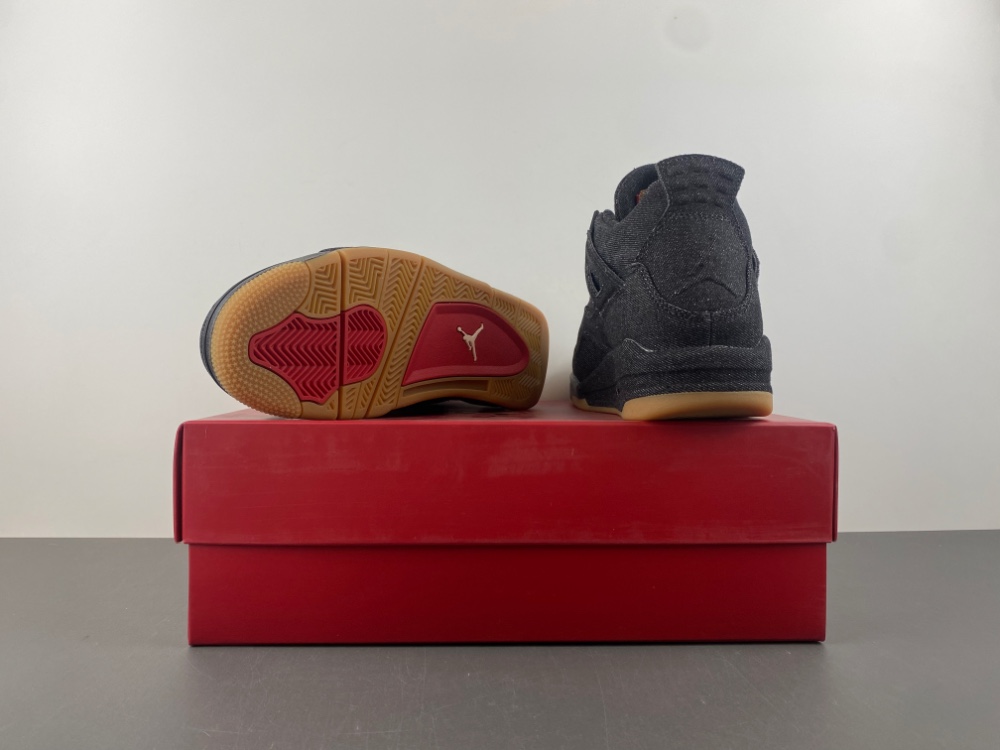 Air Jordan 4 Retro Levis Black Jeans A02571 001 13 - kickbulk.co