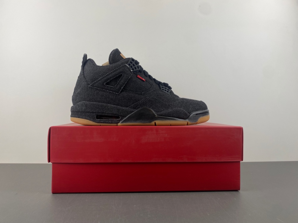 Air Jordan 4 Retro Levis Black Jeans A02571 001 14 - kickbulk.co