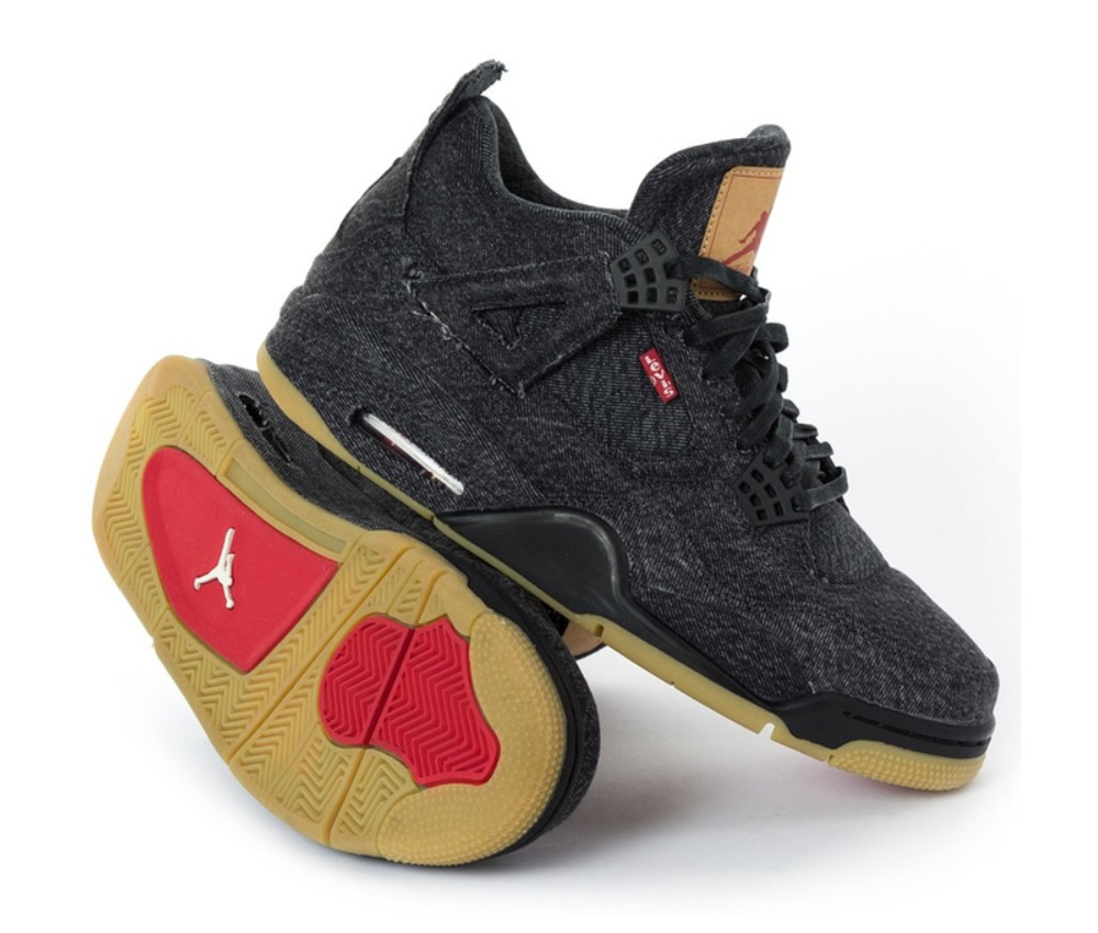 Air Jordan 4 Retro Levis Black Jeans A02571 001 3 - kickbulk.co