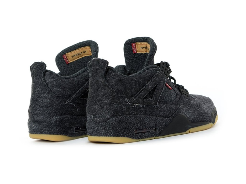 Air Jordan 4 Retro Levis Black Jeans A02571 001 4 - kickbulk.co