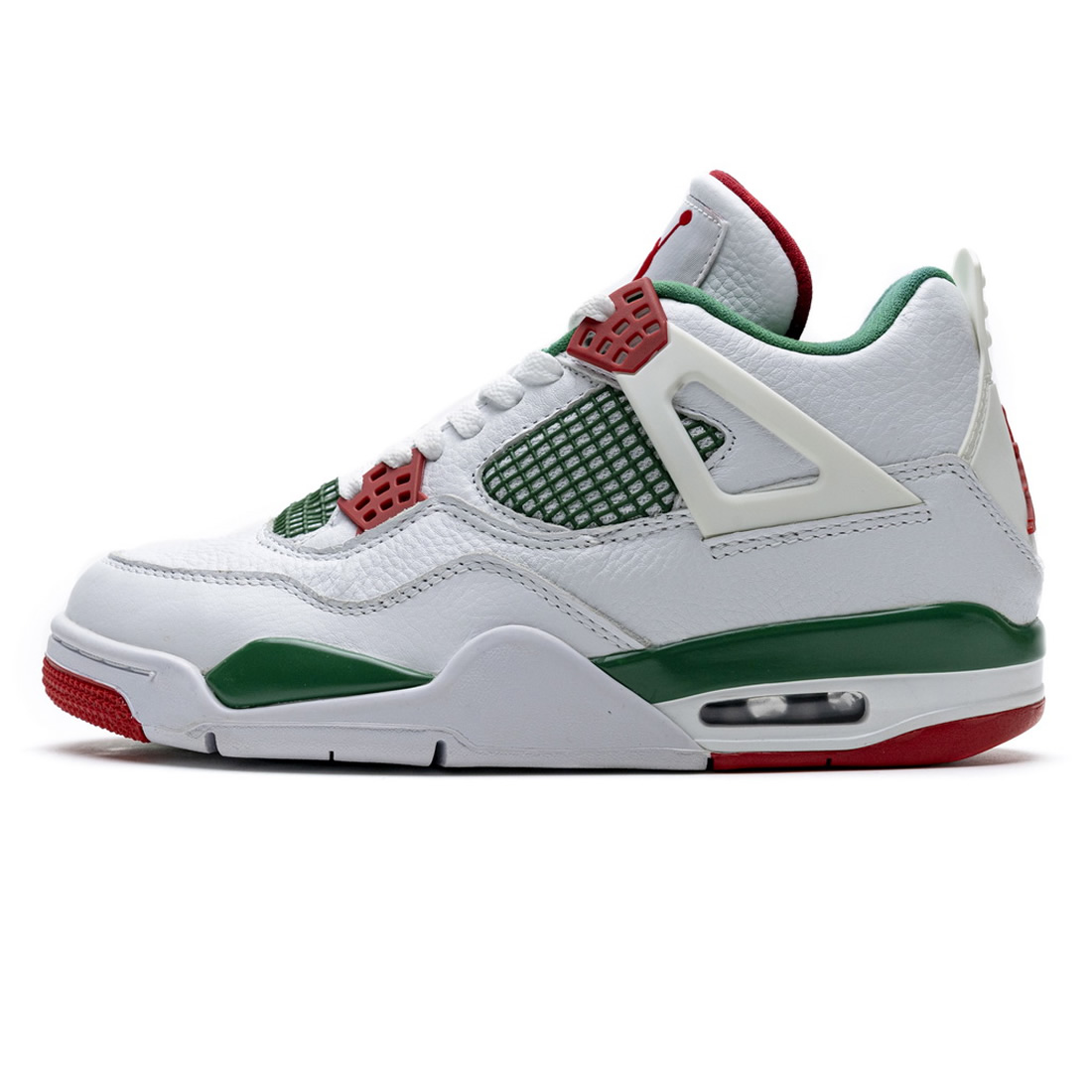 Nike Air Jordan 4 Retro White Green Red Aq3816 063 1 - kickbulk.co