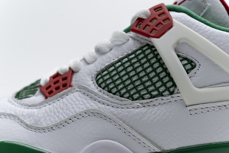 Nike Air Jordan 4 Retro White Green Red Aq3816 063 14 - kickbulk.co