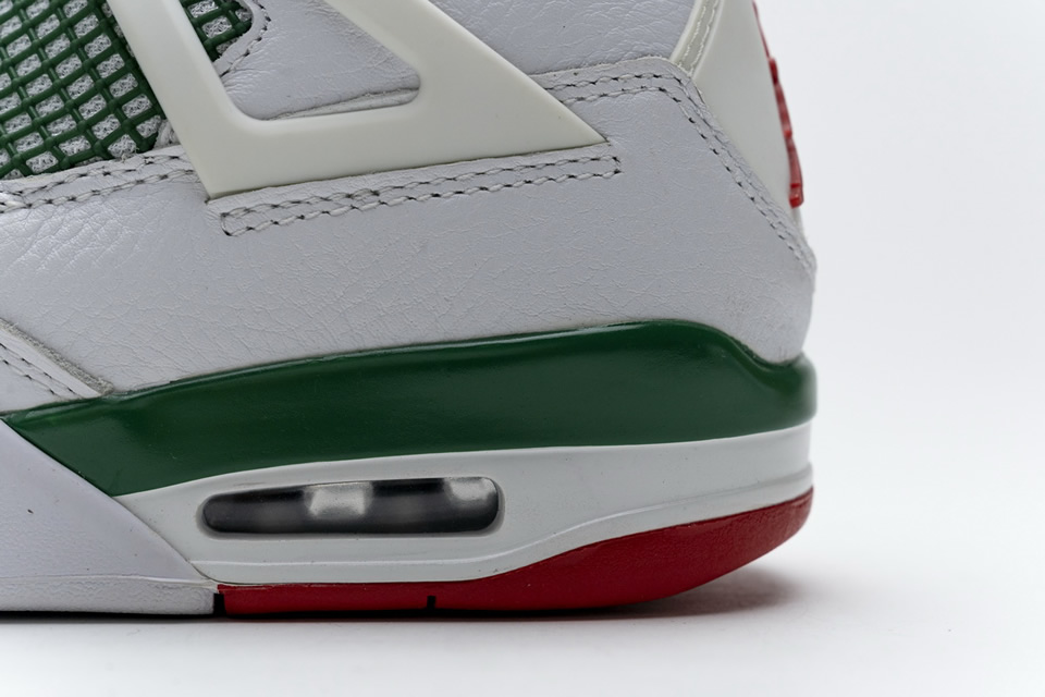 Nike Air Jordan 4 Retro White Green Red Aq3816 063 15 - kickbulk.co