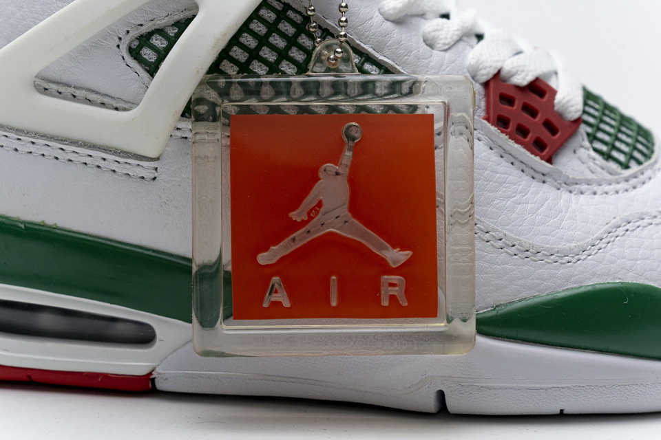 Nike Air Jordan 4 Retro White Green Red Aq3816 063 17 - kickbulk.co